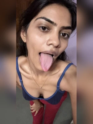 Sexy cute Slim Indian girl apologising to bf