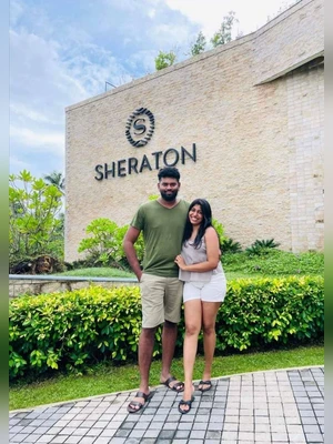 Sri Lankan Hot Couple in Hotel
