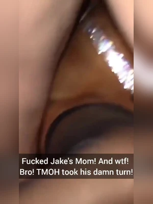 Son fucking hard mom with his friends all night