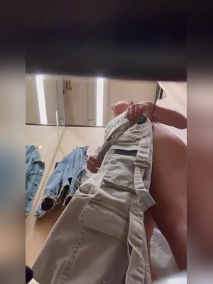 Crazy Teen Changing Cabin