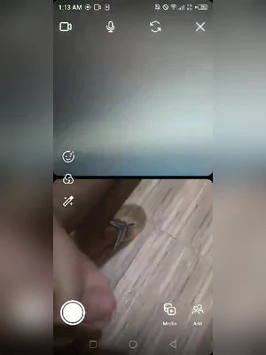 Desi big tits girl teasing on video call