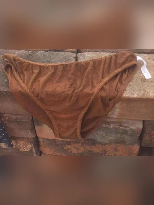 Brown colour Used pantysex mms