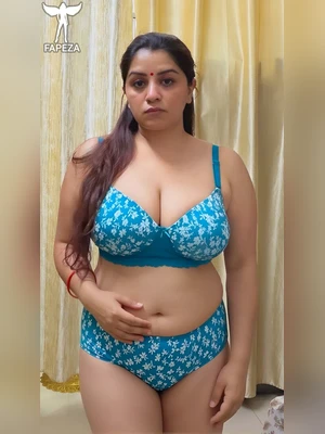 Vandana Pathak Slutwife Exposed in Brassiere and Panties
