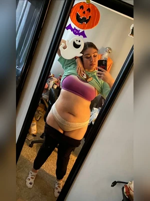 Ass, pussy, tits and face.  Your wife and/or girlfriend is fully exposed ...