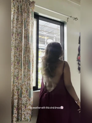 The Weather with this Viral Nighty Boudi Must Get Viral
