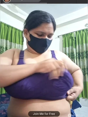 First time breast show by hot fat bangladeshi aunty